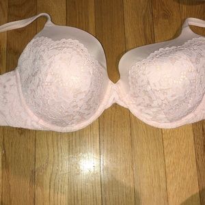 Pink Lace Bra- 36DDD